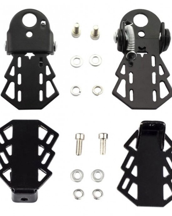 Folding Bike Footrests - Cycling Accessory