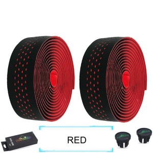 Road Bike Handlestrap Racing PU EVA Bar Tape Non-slip Breathable Sweat Silicone Handble