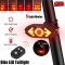 Bike LED Tail Light + Bell + Remote