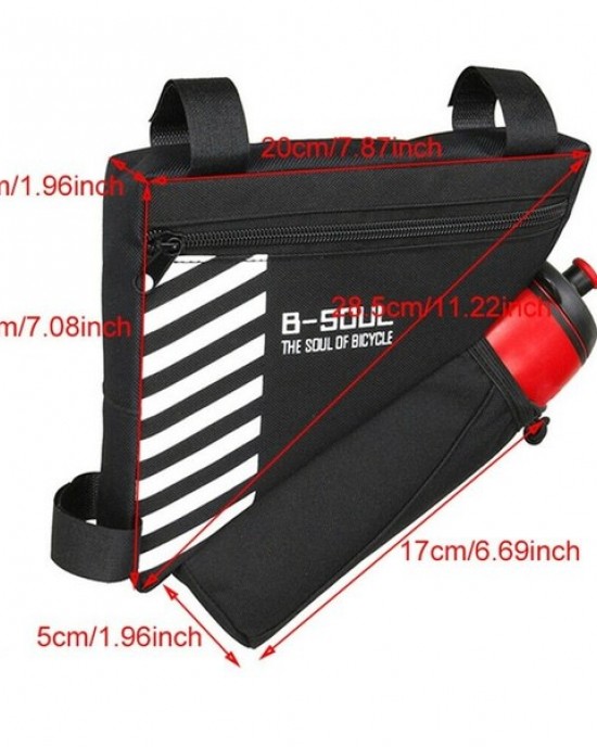 Bike Triangle Bag MTB Front Tube Pocket