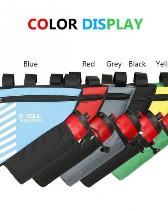 Bike Triangle Bag MTB Front Tube Pocket