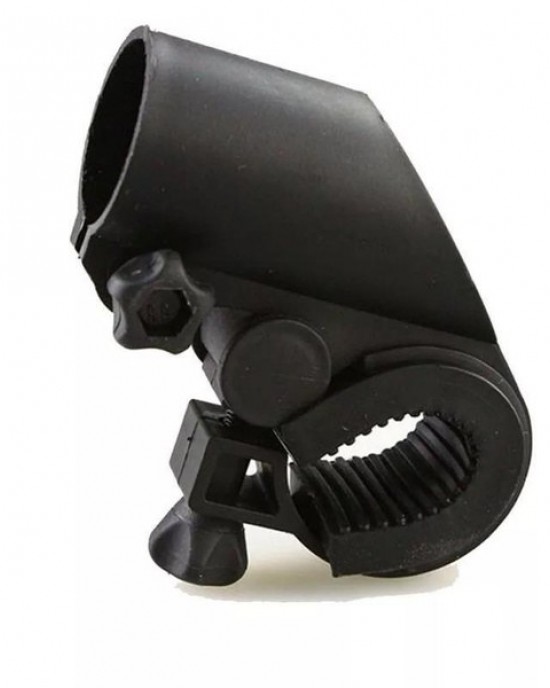 1pc Lamp Stand Bike Flashlight LED Torch Clip Cycling Handlebar Mount Light Holder