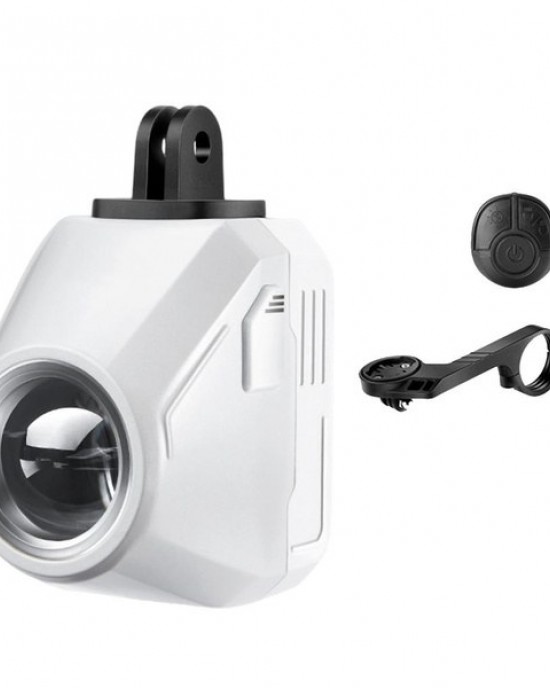 1600 Lumen Bike LightW1re1essRemote Cycling Light Night Cycling Under Hanging Front Light