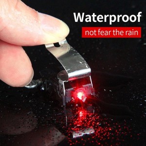 LED Lights Mount Tail Rear Bike Light Cycling Light High Bike Accessory