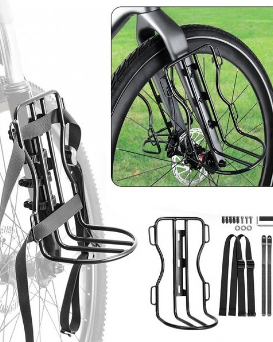 Mountain Bikes Pannier Rack Cycling Equipment Stand Footstock Front Rack, Bike Luggage