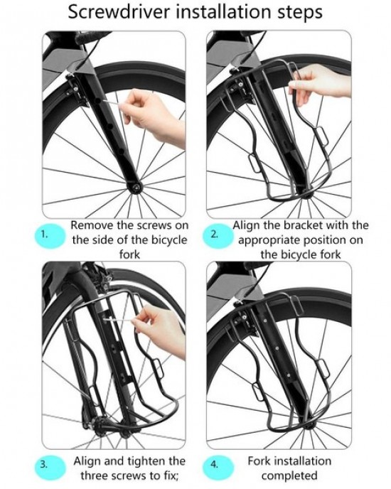 Mountain Bikes Pannier Rack Cycling Equipment Stand Footstock Front Rack, Bike Luggage