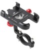 Bike Phone Holder 360¡ãRotatable Phone Clamps Non-slip Cycling Bracket