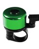 Vibrant Mini Bike Bell - 5 Colors (Silver, Yellow, Black, Red, Purple) | Compact & Loud
