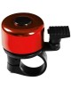 Vibrant Mini Bike Bell - 5 Colors (Silver, Yellow, Black, Red, Purple) | Compact & Loud