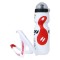Carbon Fiber Mountain Bike Water Bottle Cage & Bottle Set, V-Design Cycling Accessory