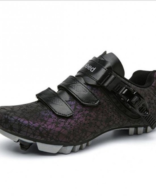 9+ colors, 9+ sizes Lockable Cycling Shoes with Reflective Camo & Hard Sole for Mountain