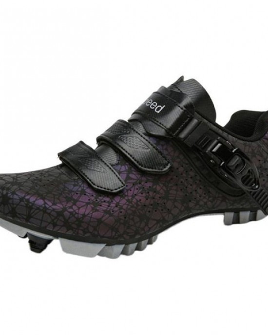 9+ colors, 9+ sizes Lockable Cycling Shoes with Reflective Camo & Hard Sole for Mountain