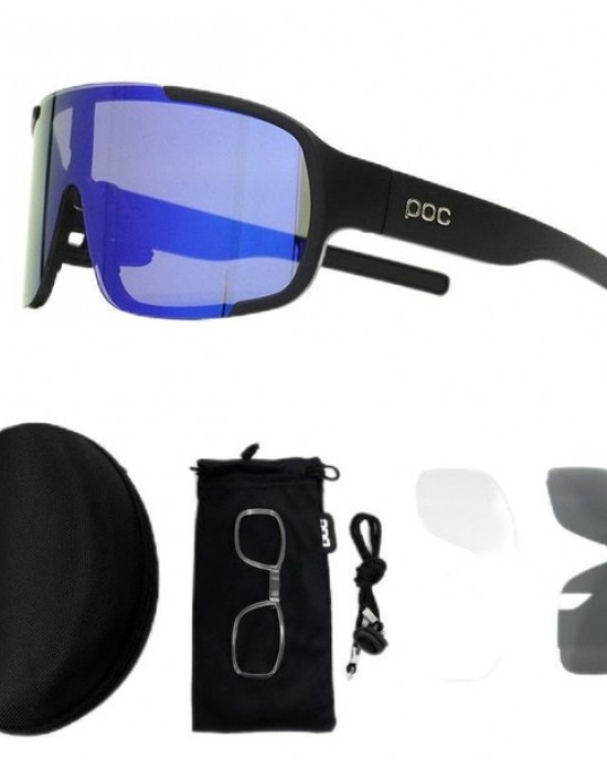 9+ colors POC Sports Sunglasses for Cycling & Running with Interchangeable Lenses