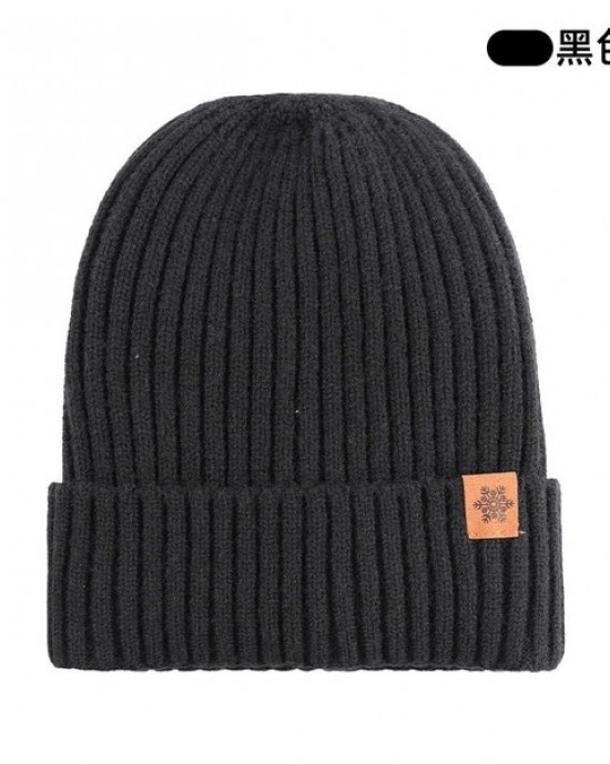 Winter Knit Hat Scarf Gloves Set - Fleece Lined Thick Warm Accessories for Outdoor Cycling