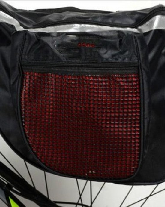 Dual Saddlebags for Rear Rack - Waterproof Bike Panniers for Cycling Gear