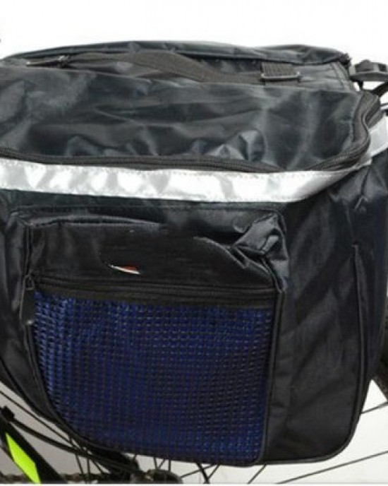 Dual Saddlebags for Rear Rack - Waterproof Bike Panniers for Cycling Gear