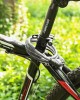 Heavy-Duty 4-Digit Combination Bike Lock - Anti-Theft Steel Cable Lock for Mountain Bikes