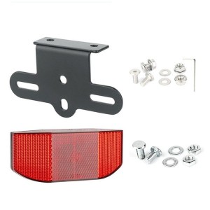Multifunction Reflectors Set Universal Quick-detaches Rear Bike Racks Warning Safety