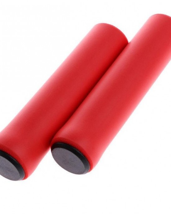 9+ colors Non-Slip Silicone Bike Grips with Ergonomic Bar Ends for Mountain Bikes and