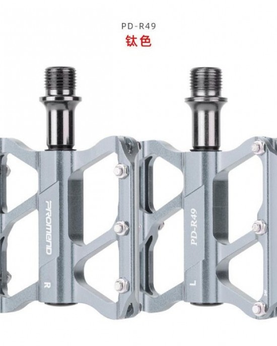 Lightweight CNC Aluminum Pedals with Sealed Bearings for Road and Folding Bikes - R49