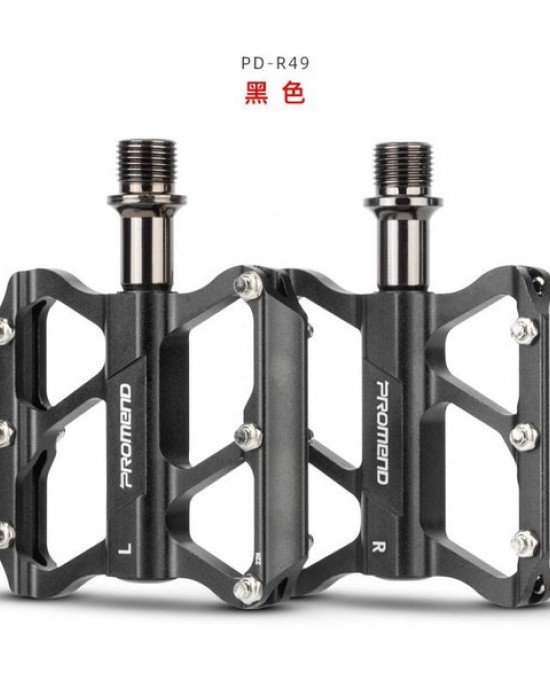 Lightweight CNC Aluminum Pedals with Sealed Bearings for Road and Folding Bikes - R49