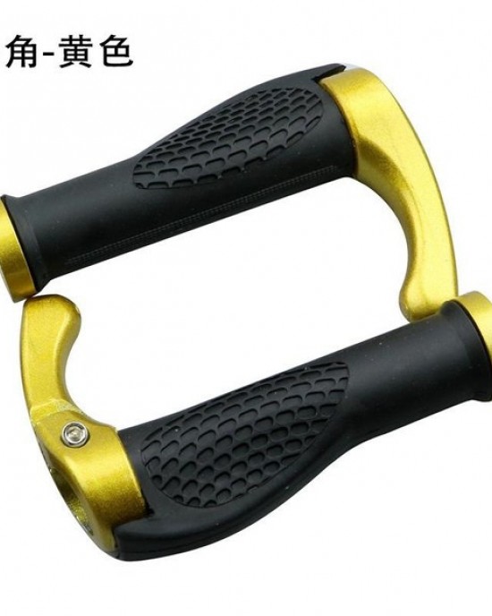 Mountain Bike Ergonomic Bullhorn Bar Ends with Comfort Grip