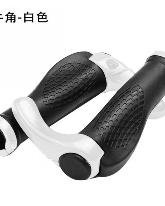 Mountain Bike Ergonomic Bullhorn Bar Ends with Comfort Grip