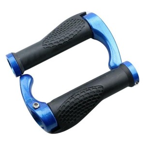 Mountain Bike Ergonomic Bullhorn Bar Ends with Comfort Grip