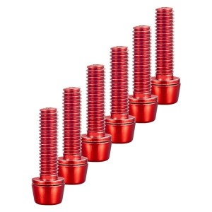 6pcs Multifunctional Bike Disc Brake Pad Bolts Fixing Screws Cycling Accessory for
