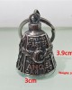 Lightweight Cycling Accessory Motorbike Key Holder Artistic Wing Pattern Lucky Charm