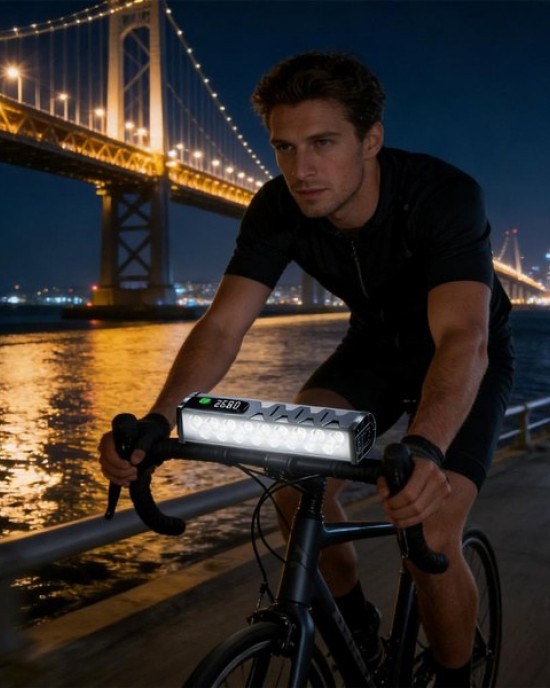 Front Light Night Ride Charging Cycling Light Rechargeable Bike Lamp