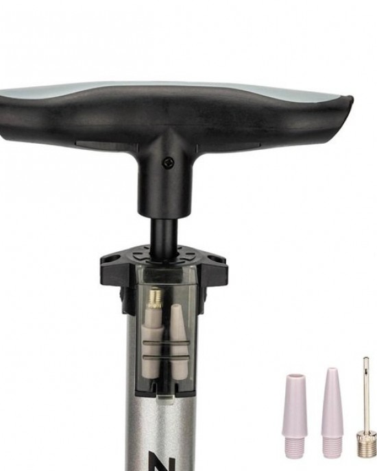 160PSI Floor Bike Pump with Gauge Inflators Manual Tire Pump Cycling Accessory
