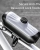 Waterproof Cycling Front Frame Bag 1L Large Capacity Antitheft Box Hard Shell Storage