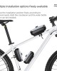 Waterproof Cycling Front Frame Bag 1L Large Capacity Antitheft Box Hard Shell Storage