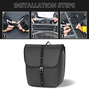 Double Panniers Bag Waterproofs Bike Rear Rack Bag