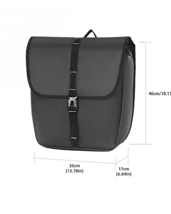 Double Panniers Bag Waterproofs Bike Rear Rack Bag