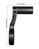 Handlebar Extended Bracket 7-Shaped Bar Mount Mountain Road Bike Lamp Extender Holder