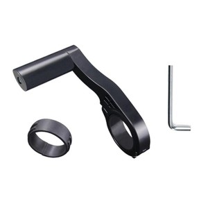 Handlebar Extended Bracket 7-Shaped Bar Mount Mountain Road Bike Lamp Extender Holder
