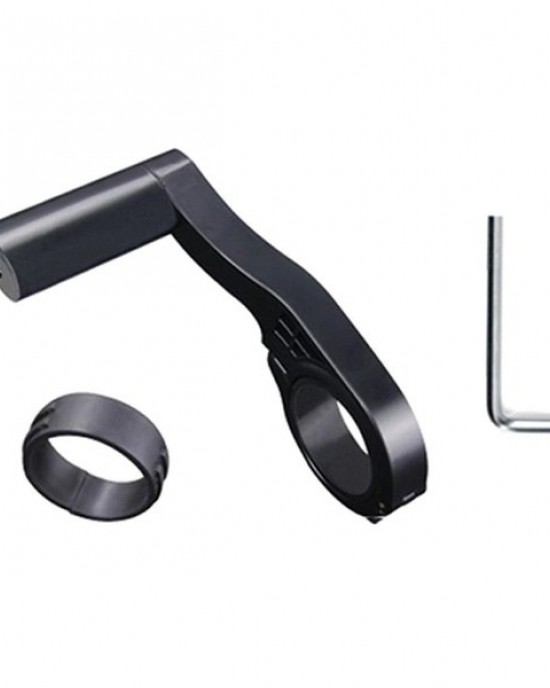 Handlebar Extended Bracket 7-Shaped Bar Mount Mountain Road Bike Lamp Extender Holder