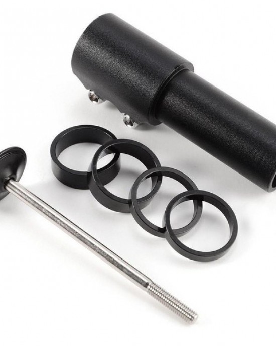 Fork Stem Height Extender Handlebar Rise up Adapter Aluminum Alloy Height Spacer Bike