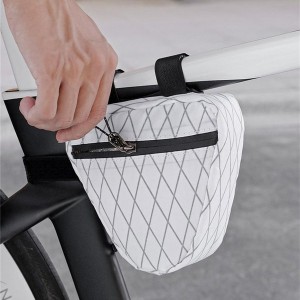 Triangular Frame Bag Front Saddles Pouches Front Top Tube Bag Bikes Cycling Accessorys