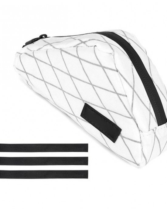 High Visibilities Reflective Bike Crossbars Pack Rainproofed Cycling Frame Bag for