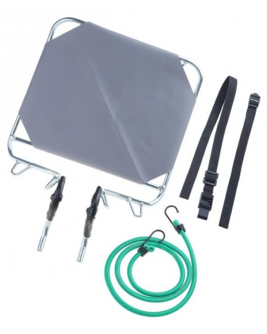 Durability Bike Storage Rack With Elastics Straps Compacts Bike Storage Holder for 5kg