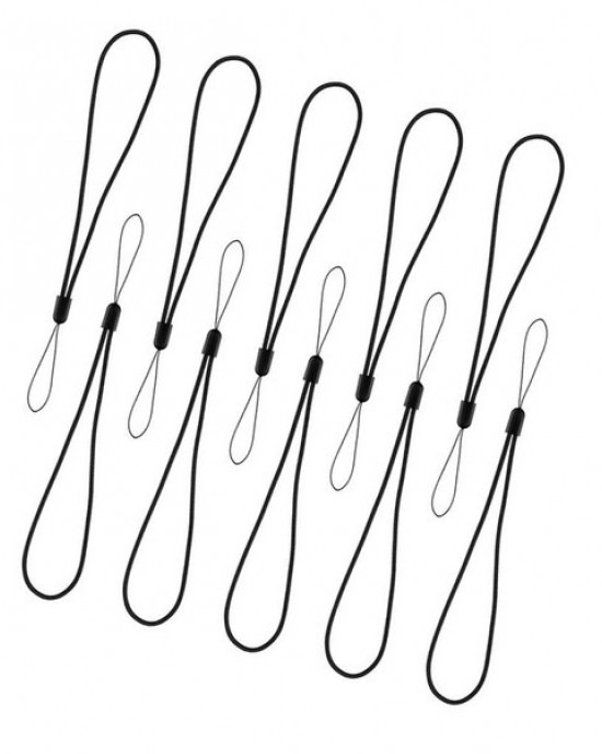 10Pack Bike Computer Safety Straps Elastics Cord For