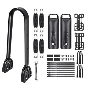 Regulable Panniers Mounting Waterproofed Cycling Accessory Dry Bag Mount For Travel