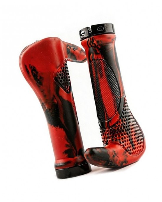 Comfortable Nonslip Rubber Bike Grip Shockproof Bike Handlebar Grip with Extended Bar