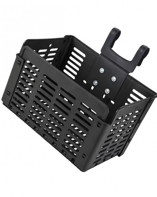 Foldable Basket Portable Road Bike Handlebars Front Storage Rack Multifunctional