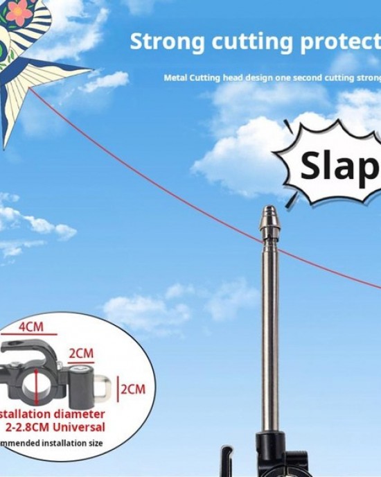 Electric Bike Kite Line Remover Flagpoles Enduring